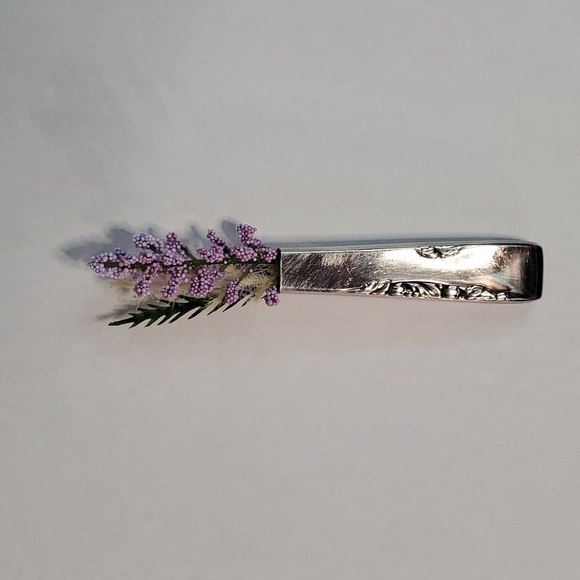 Other - Refrigerator bud vase from vintage silverware